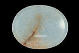 Polished Angelite (Blue Anhydrite) Worry Stones - 1.5" Size - Photo 3